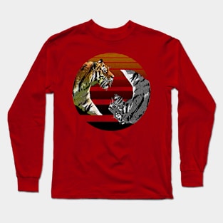 Tiger Yin Yang Long Sleeve T-Shirt